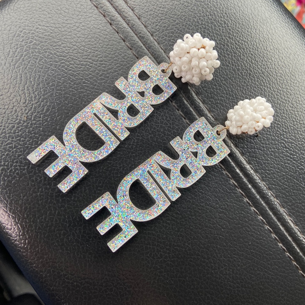 Bride earrings